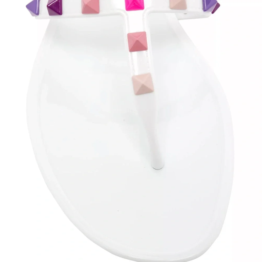 Valentino Gavarani rockstud pvc Sandals - 36 - Picture 4 of 7